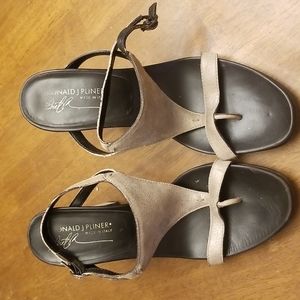 Donald J Pliner strappy heeled sandals